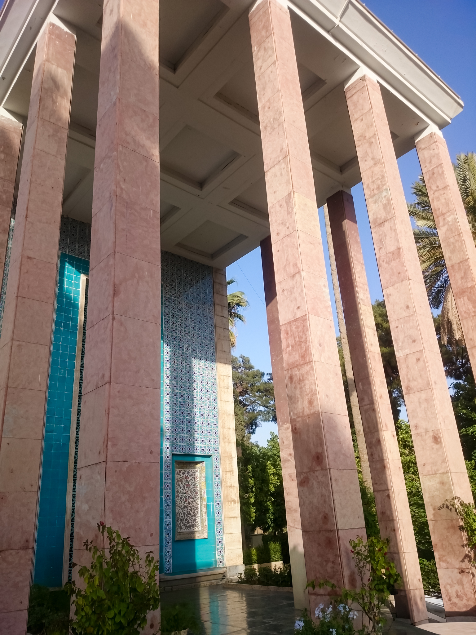 Entrance Columns — Mausoleum of Saadi — May 14, 2015 (#0010)